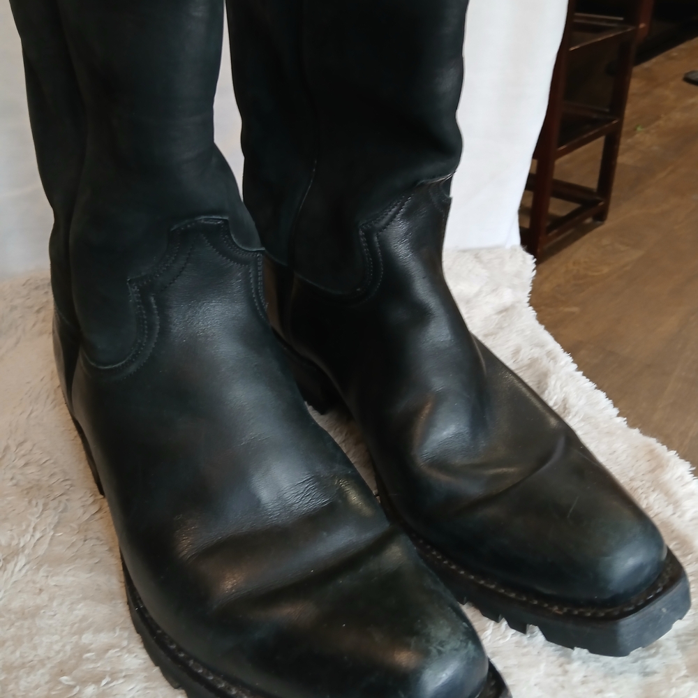 Frye Dark Leather Men's Boots